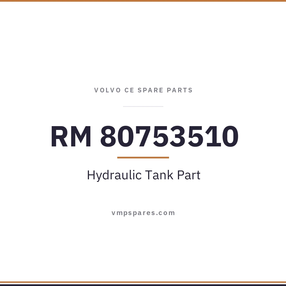 RM 80753510 – Hydraulic Tank Part
