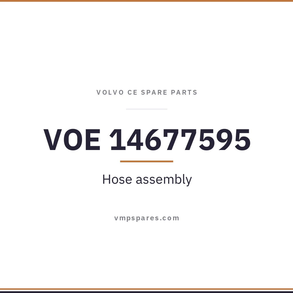 VOE 14677595 – Hose assembly