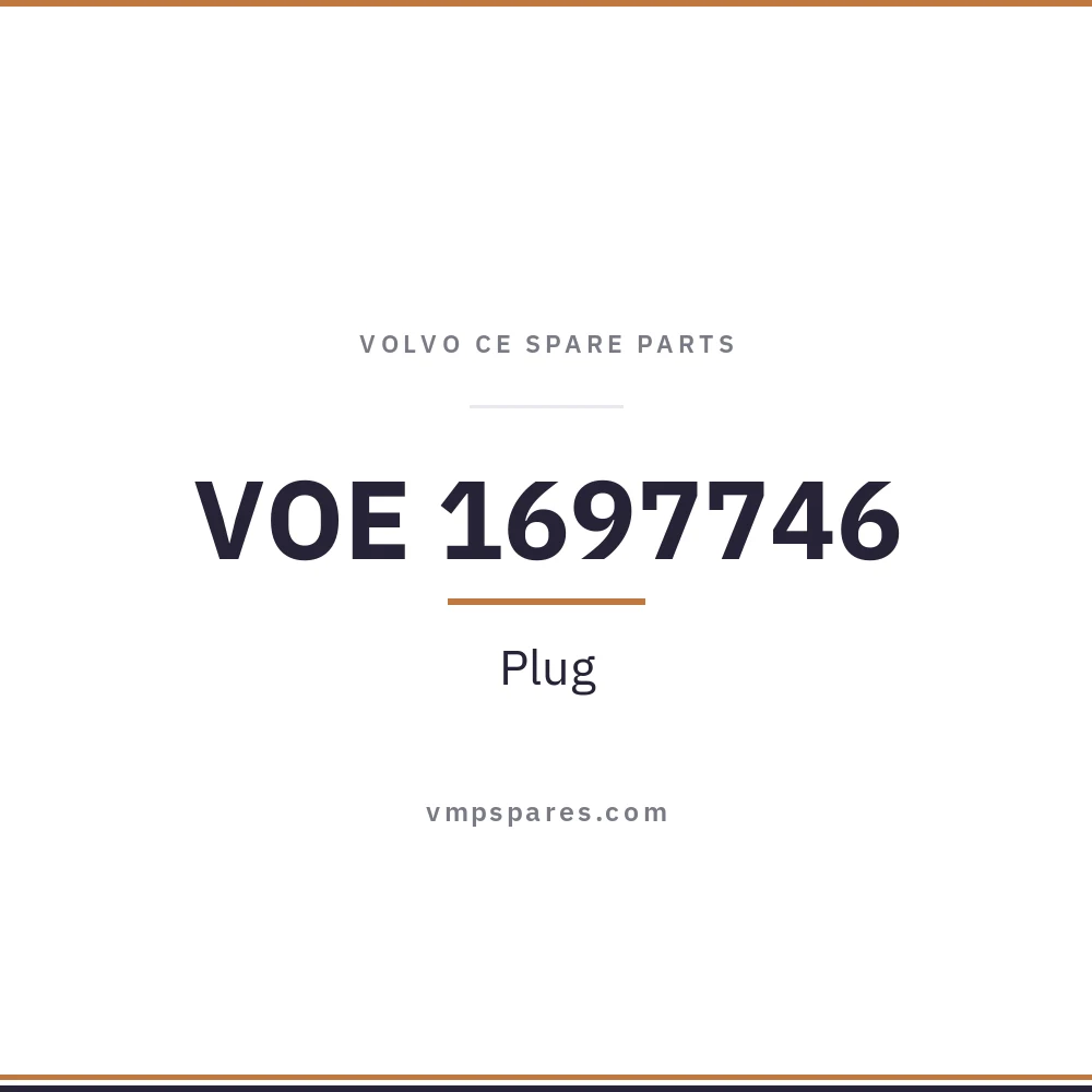 VOE 1697746 – Plug