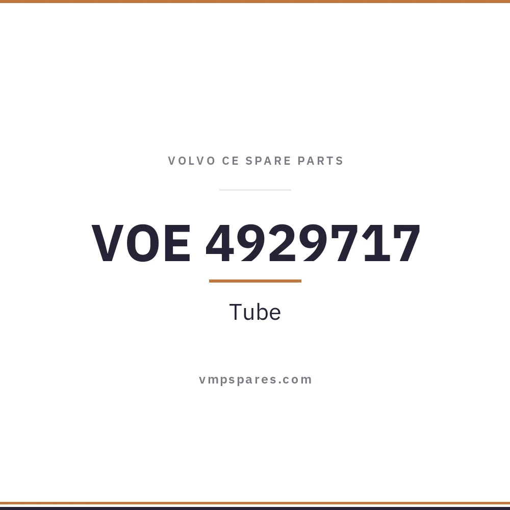 VOE 4929717 – Tube