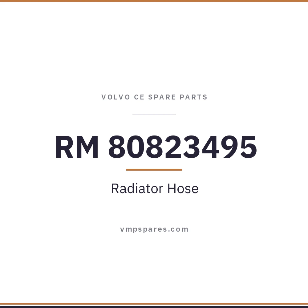 RM 80823495 – Radiator Hose
