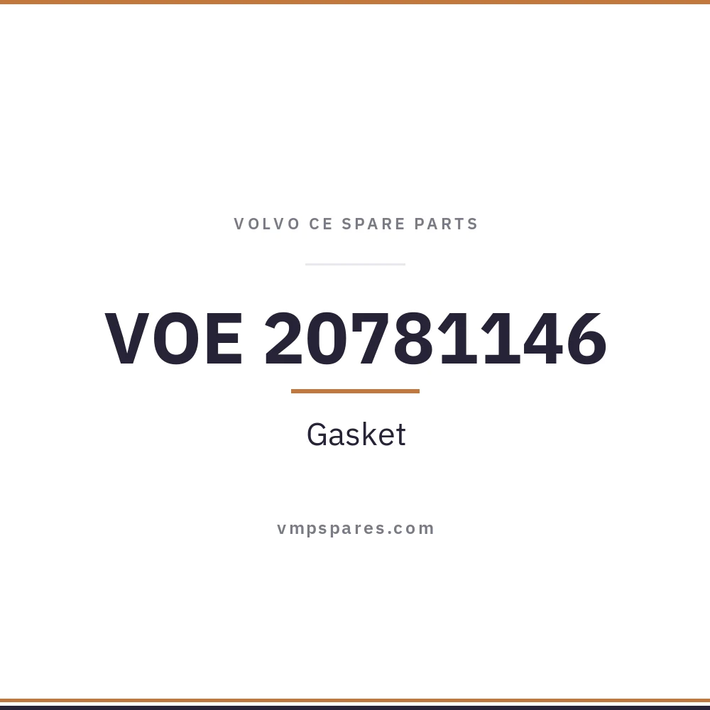 VOE 20781146 – Gasket