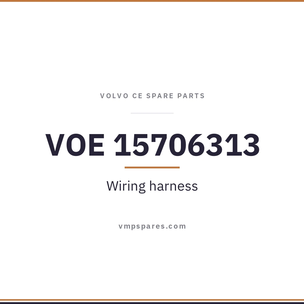 VOE 15706313 – Wiring harness