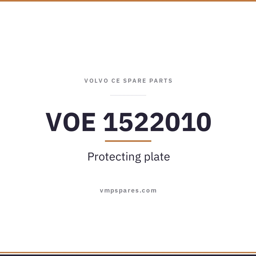 VOE 1522010 – Protecting plate