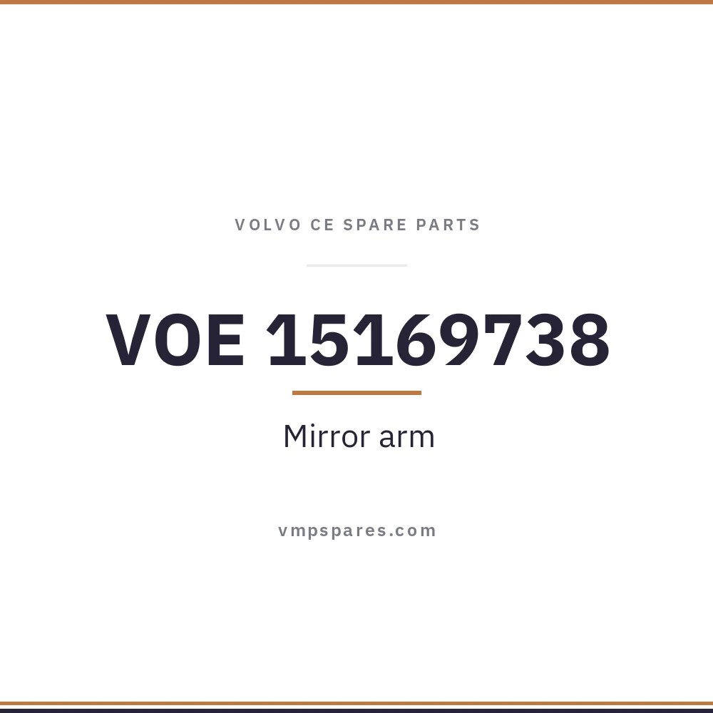 VOE 15169738 – Mirror arm