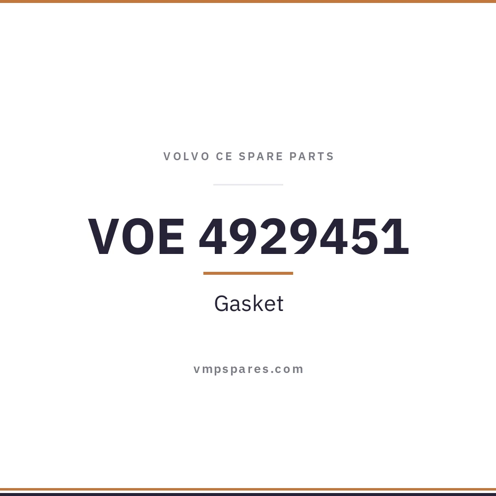 VOE 4929451 – Gasket