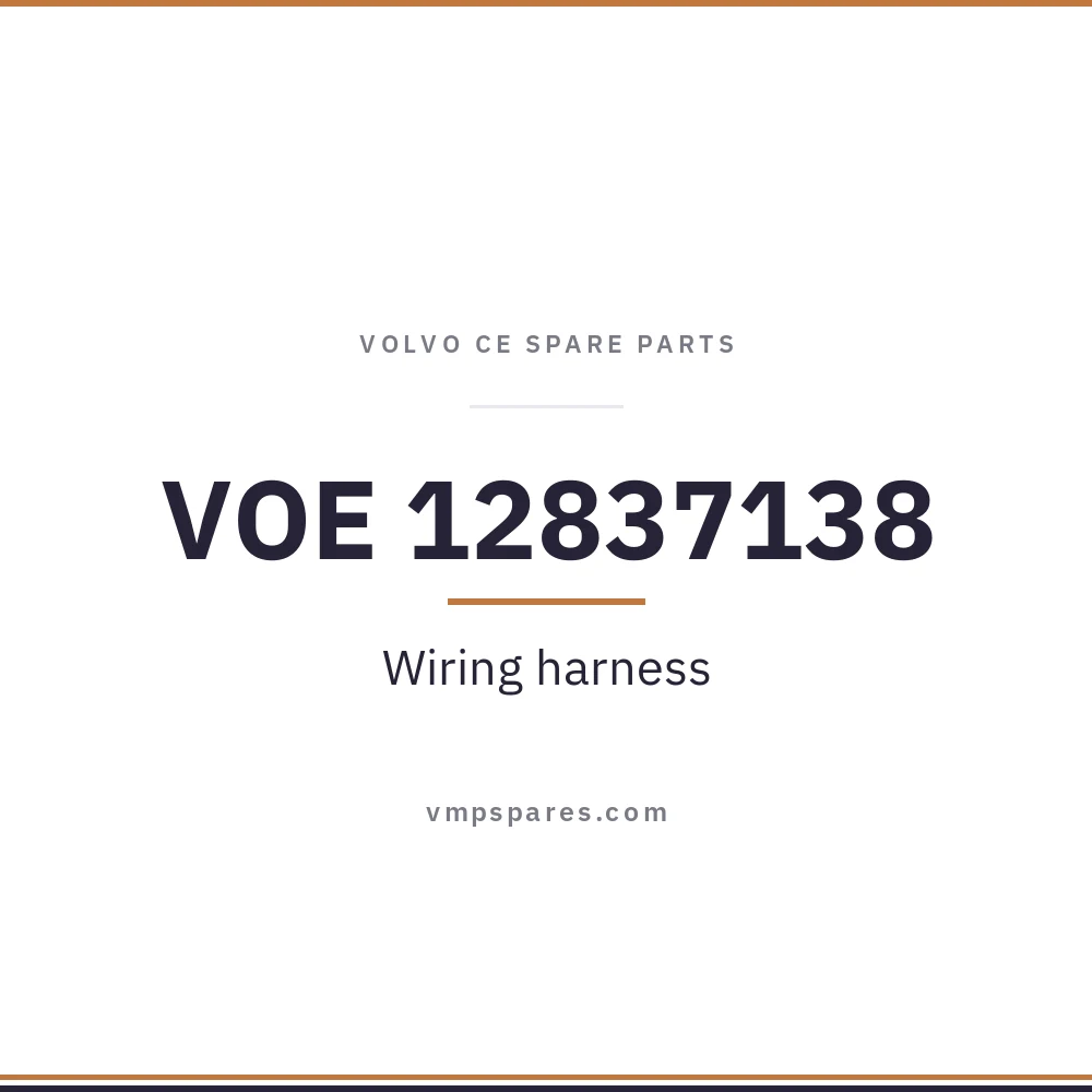 VOE 12837138 – Wiring harness