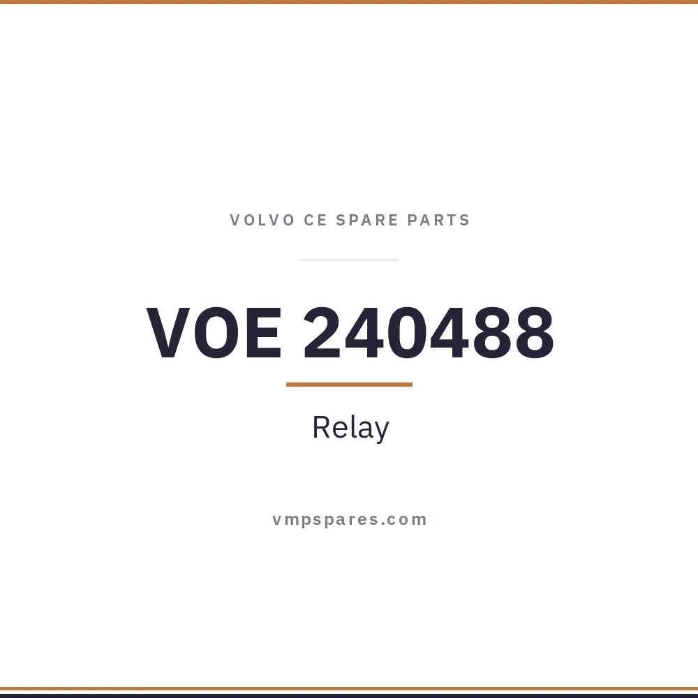 VOE 240488 – Relay