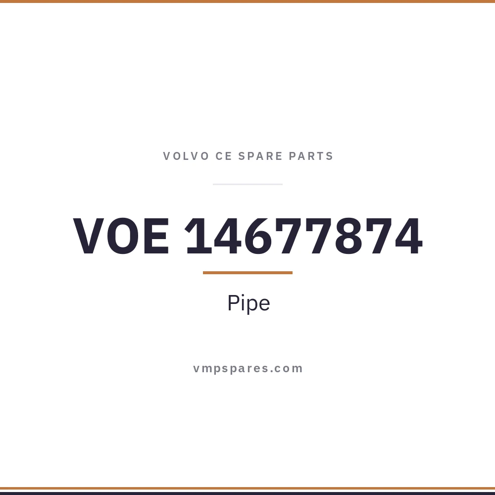 VOE 14677874 – Pipe