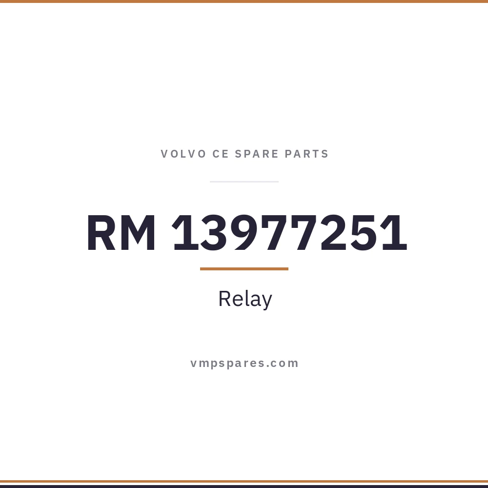 RM 13977251 – Relay