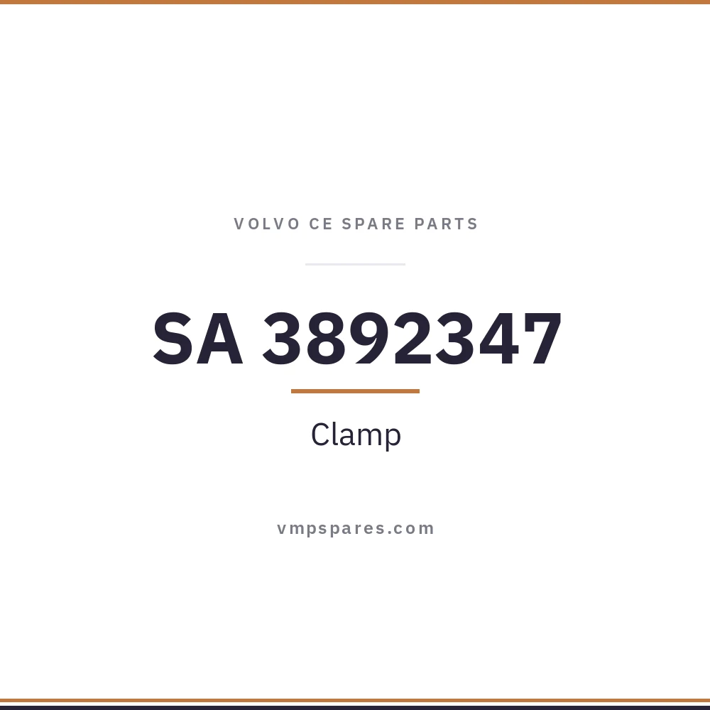 SA 3892347 – Clamp