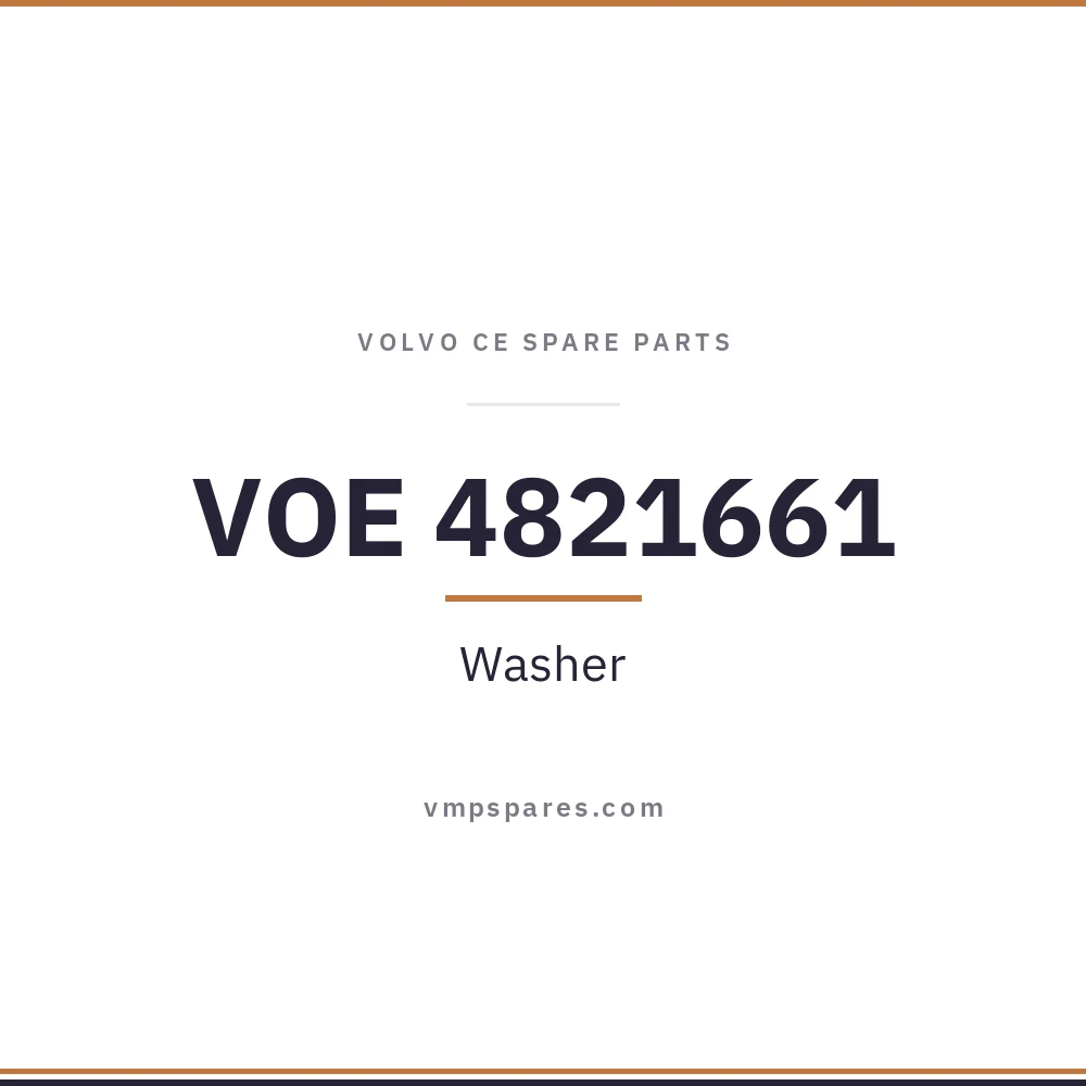 VOE 4821661 – Washer