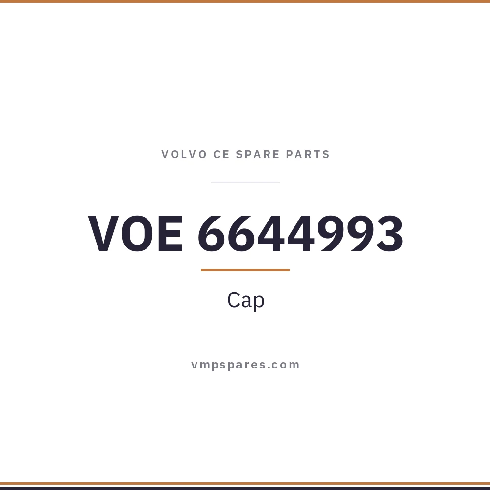 VOE 6644993 – Cap