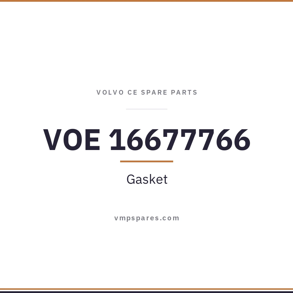 VOE 16677766 – Gasket