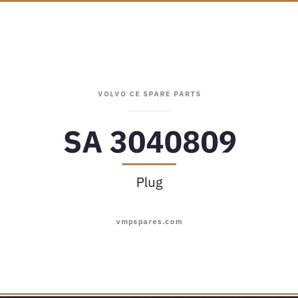 SA 3040809 – Plug