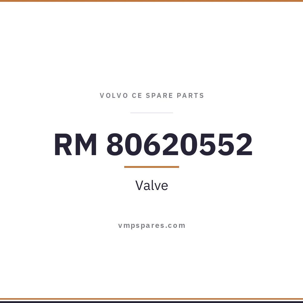 RM 80620552 – Valve