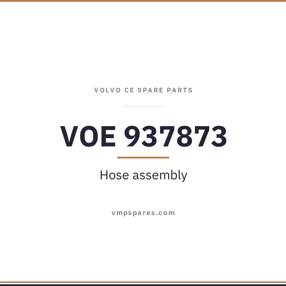 VOE 937873 – Hose assembly