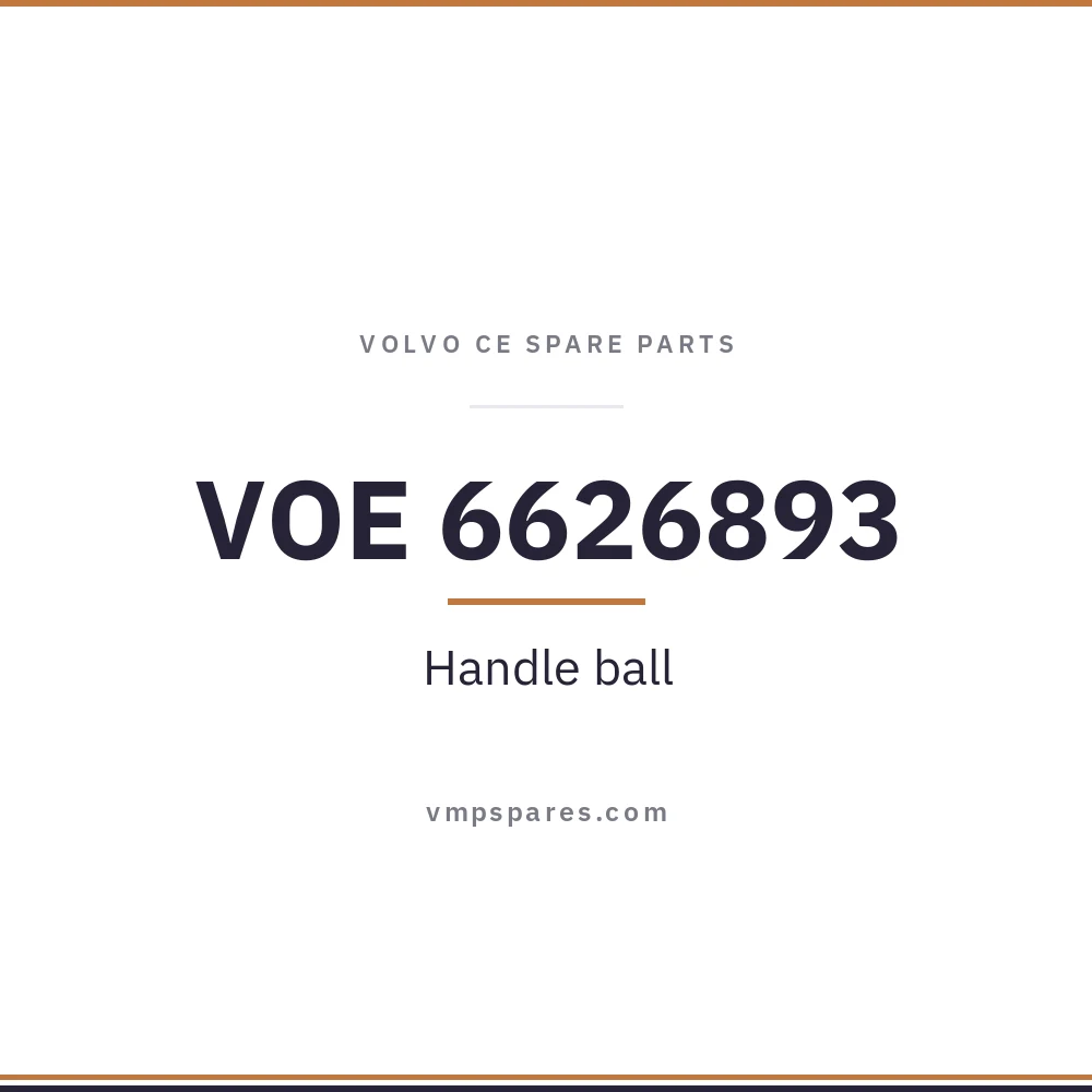 VOE 6626893 – Handle ball