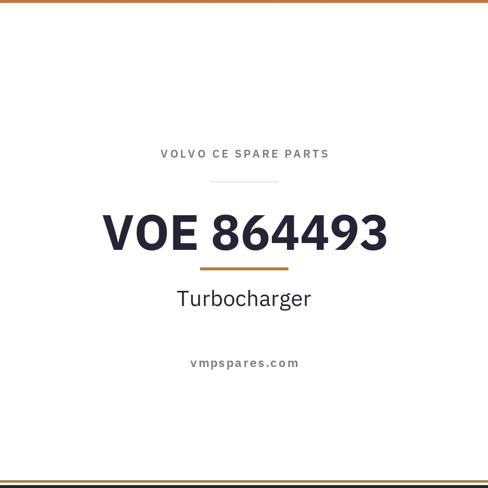 VOE 864493 – Turbocharger