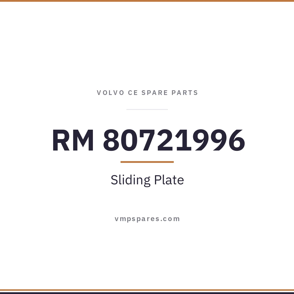 RM 80721996 – Sliding Plate