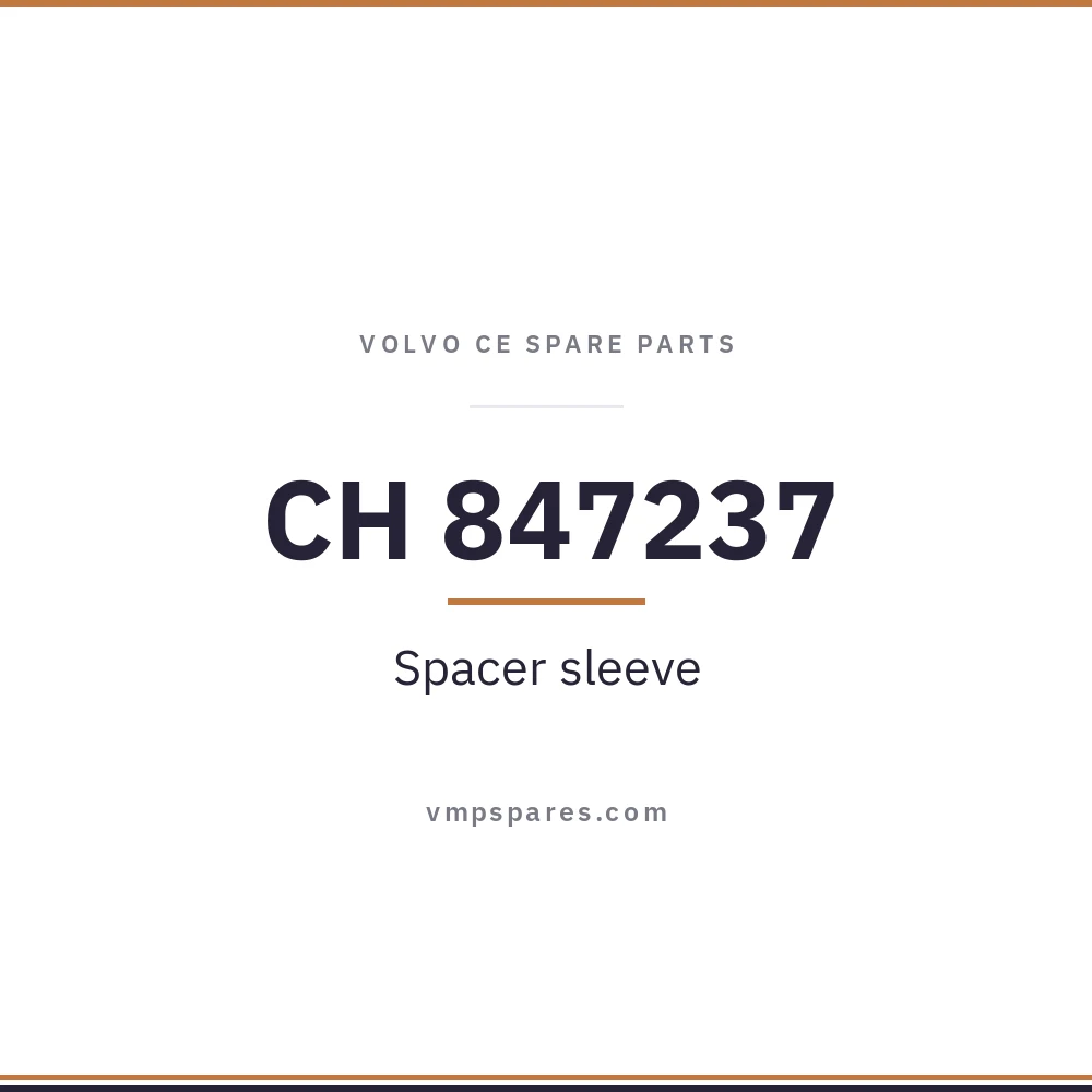 CH 847237 – Spacer sleeve