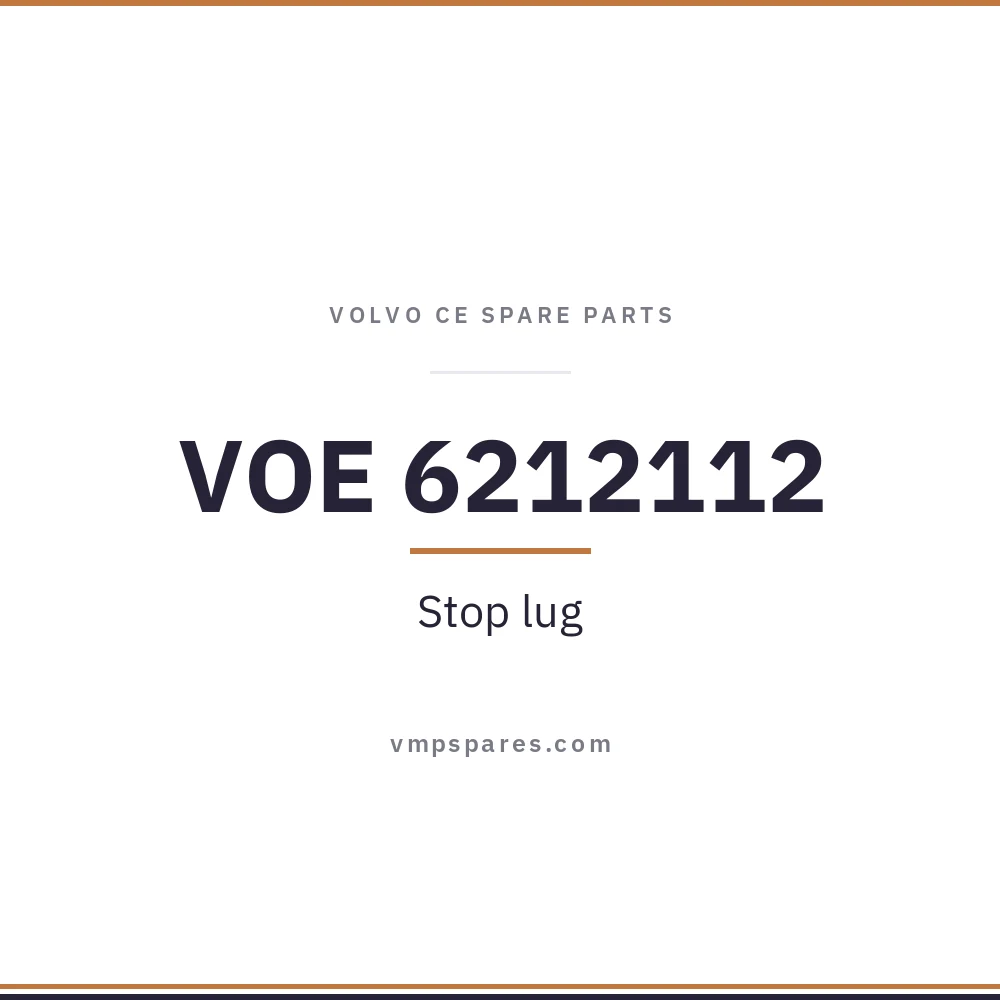 VOE 6212112 – Stop lug