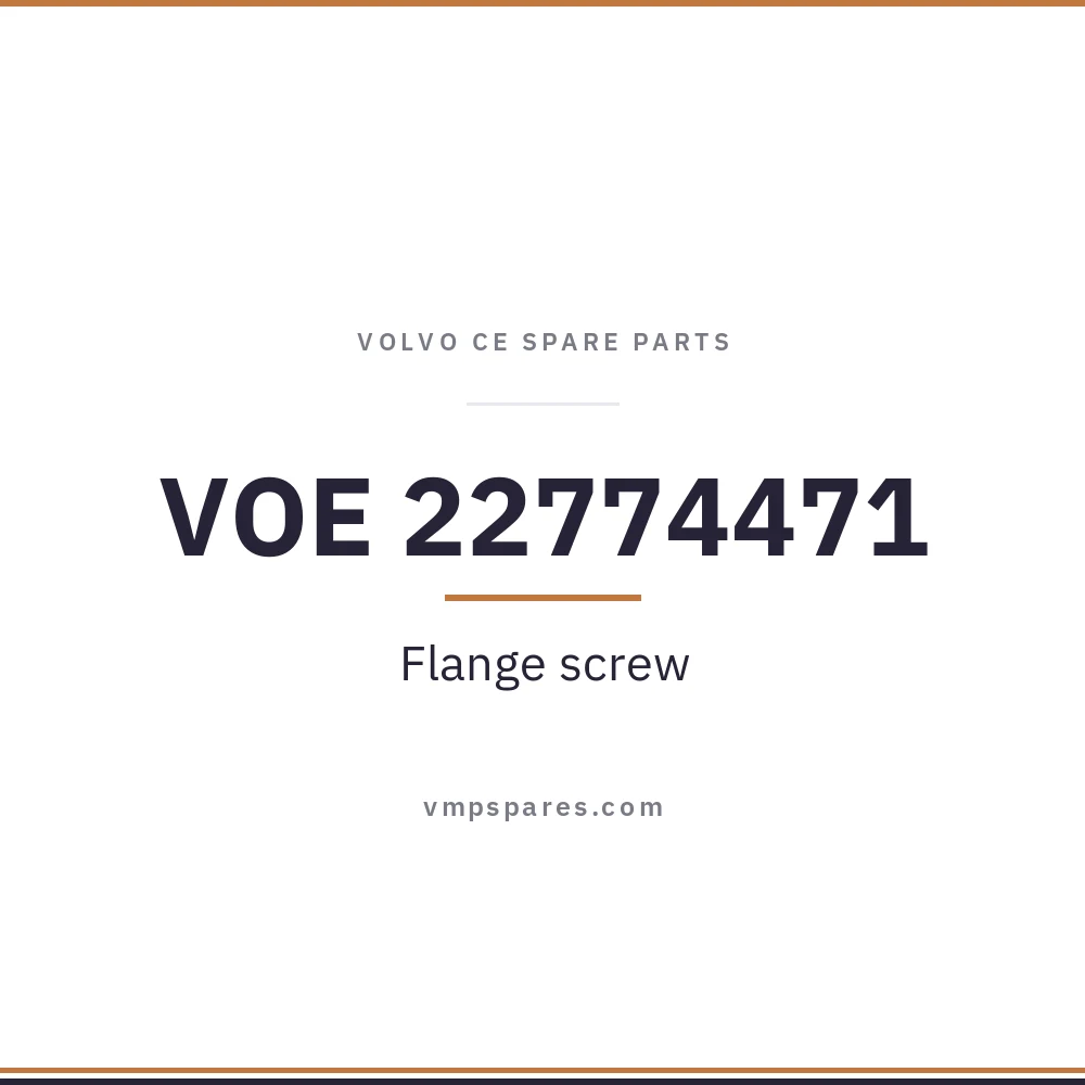 VOE 22774471 – Flange screw
