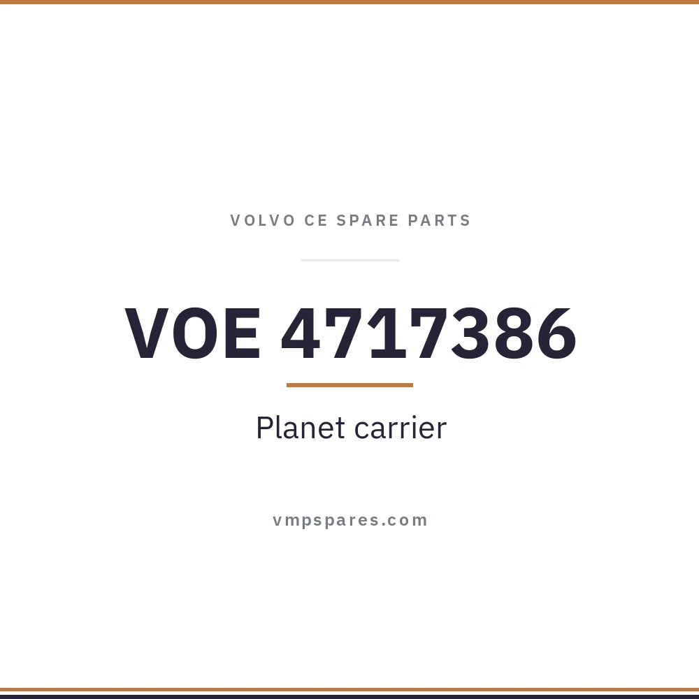VOE 4717386 – Planet carrier