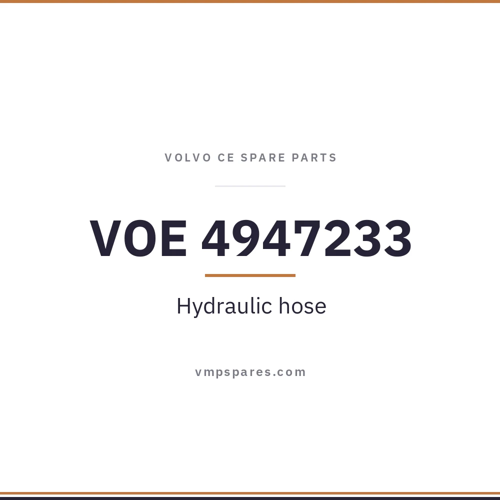 VOE 4947233 – Hydraulic hose