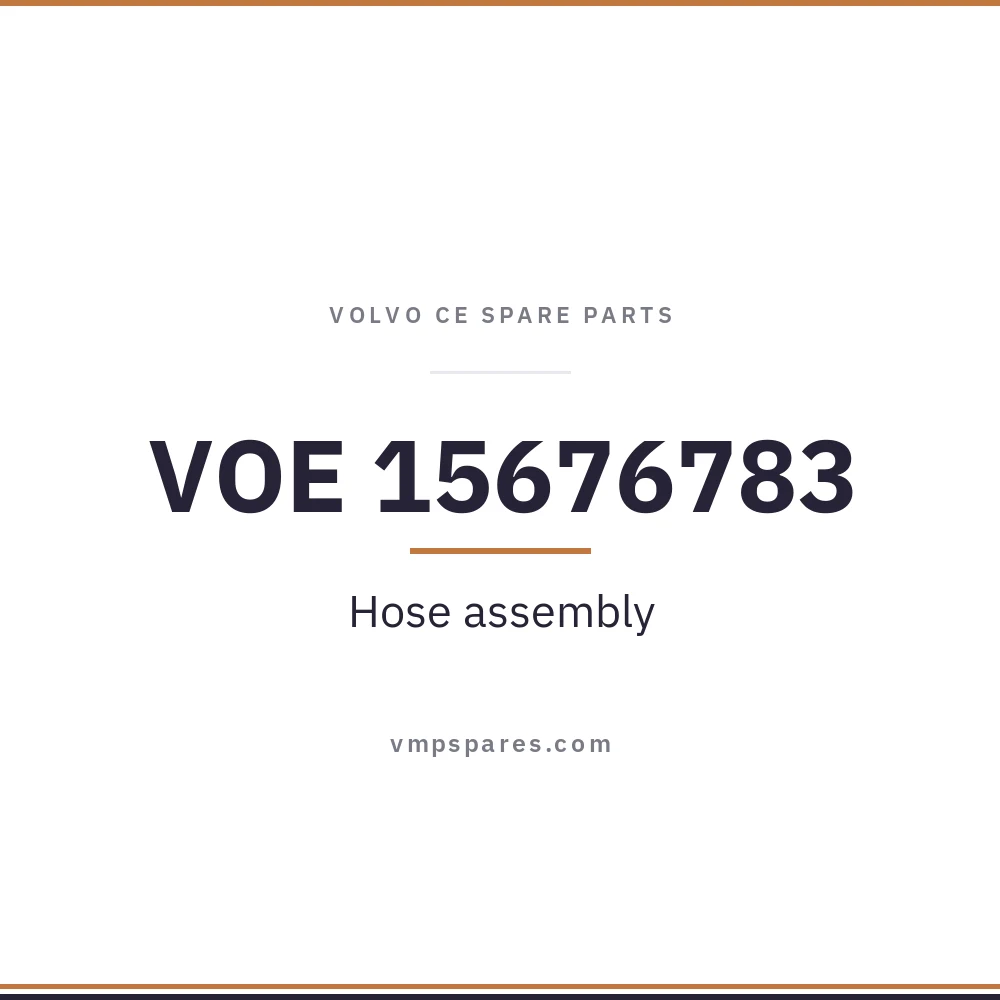VOE 15676783 – Hose assembly