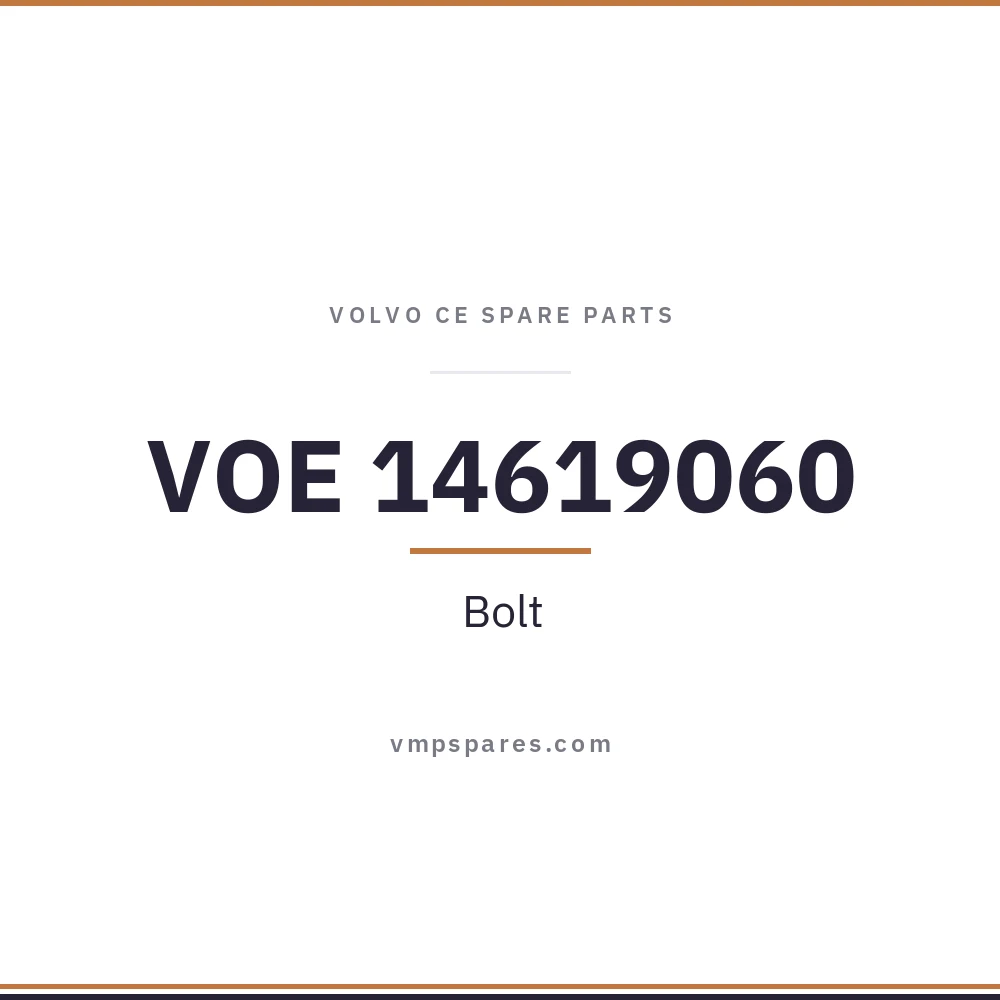 VOE 14619060 – Bolt