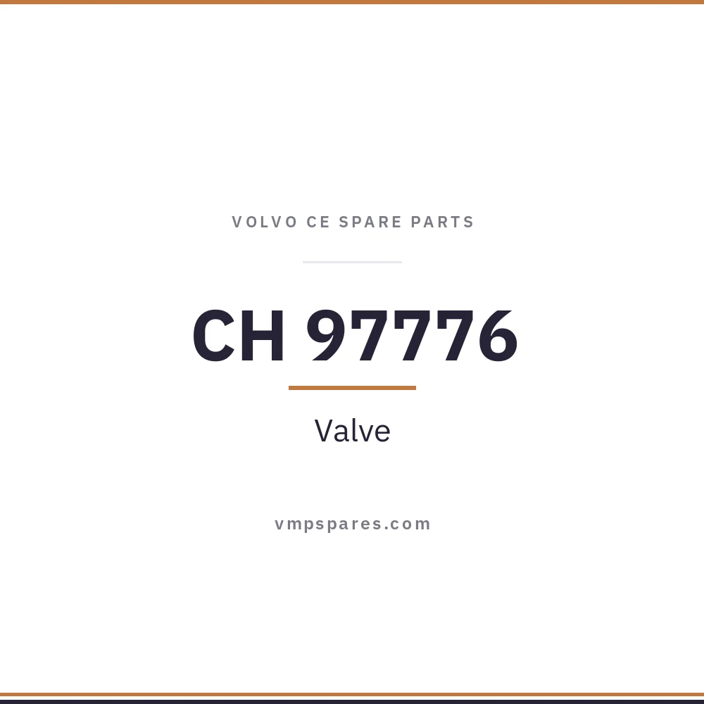 CH 97776 – Valve