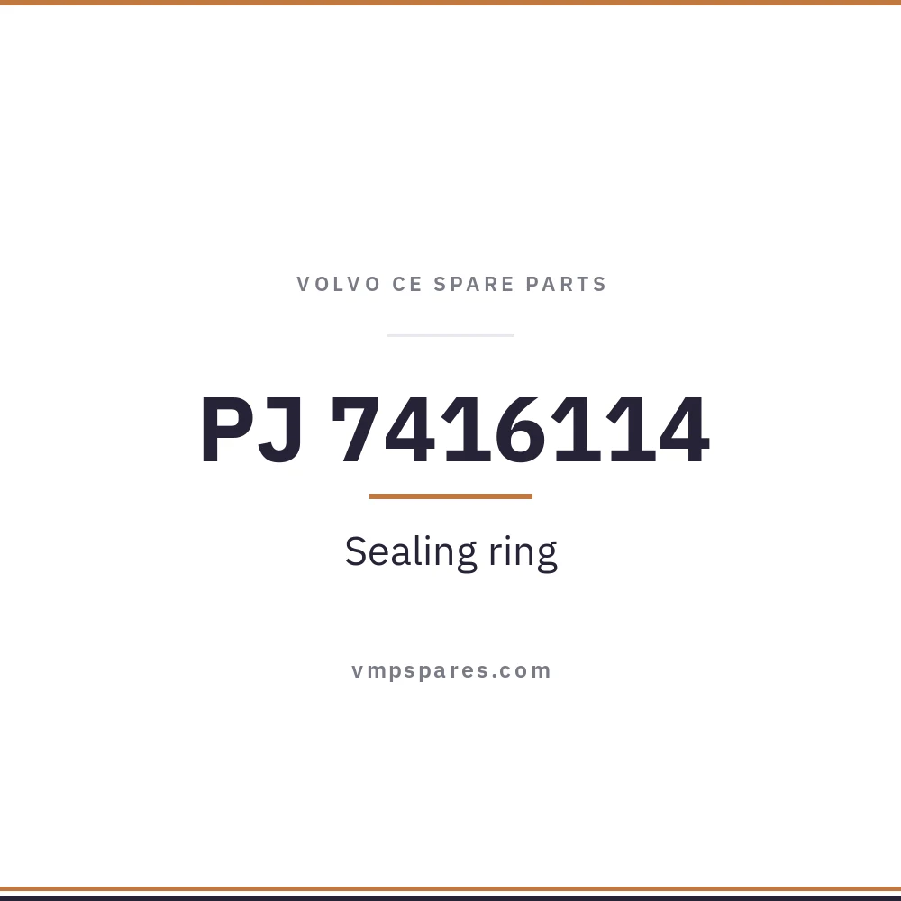 PJ 7416114 – Sealing ring