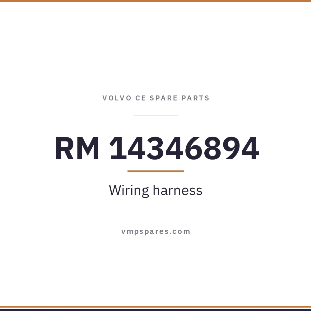 RM 14346894 – Wiring harness
