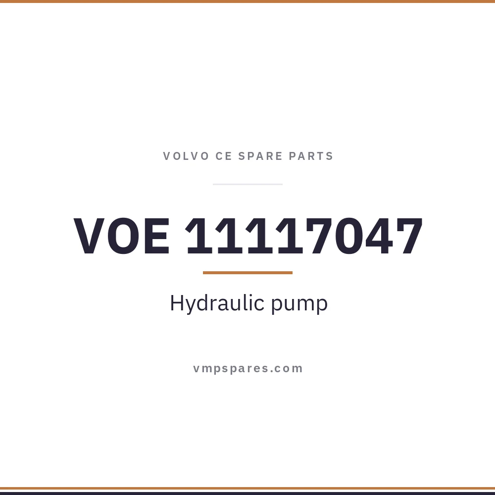 VOE 11117047 – Hydraulic pump
