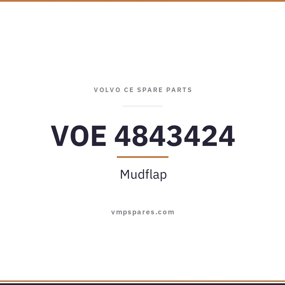 VOE 4843424 – Mudflap