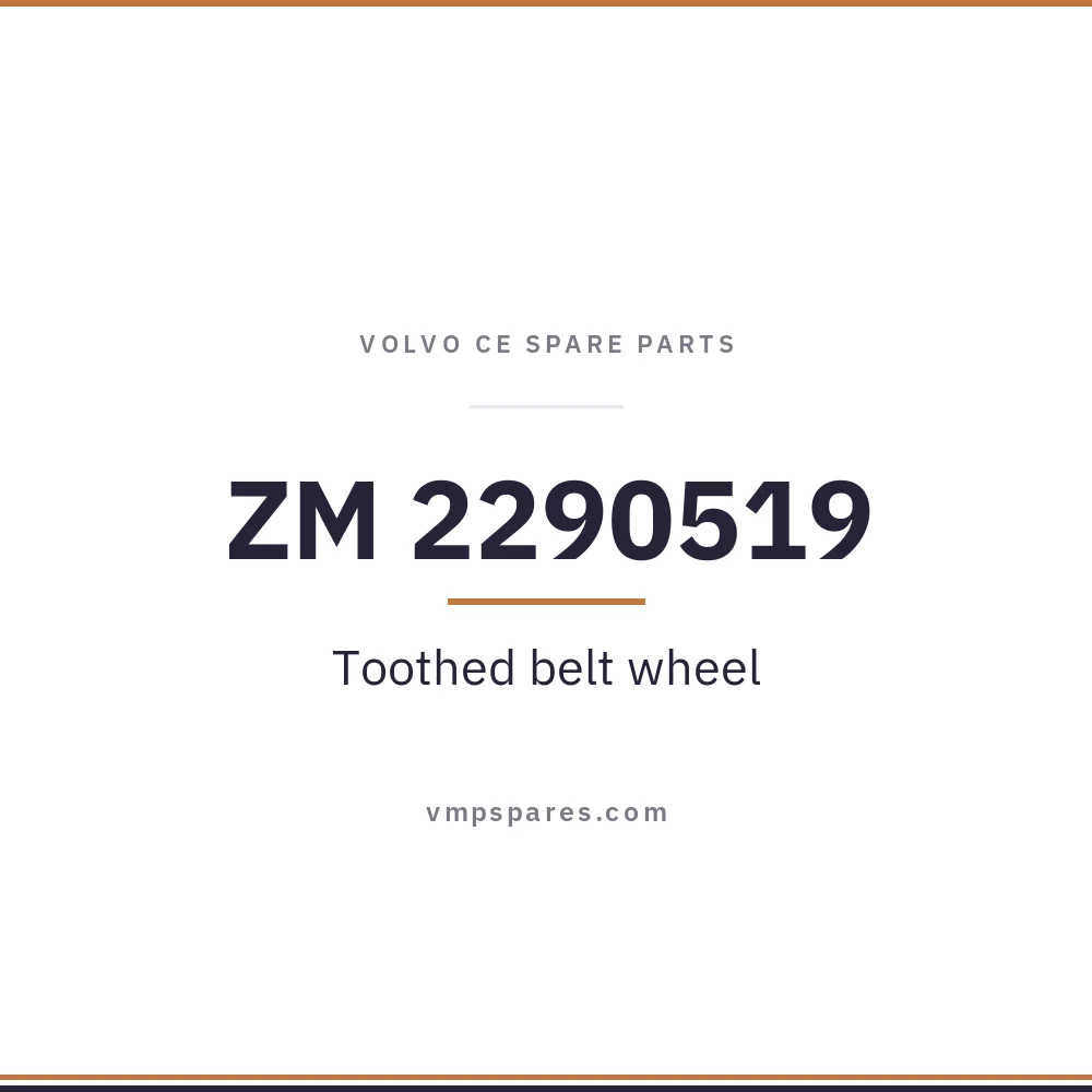 ZM 2290519 – Toothed belt wheel