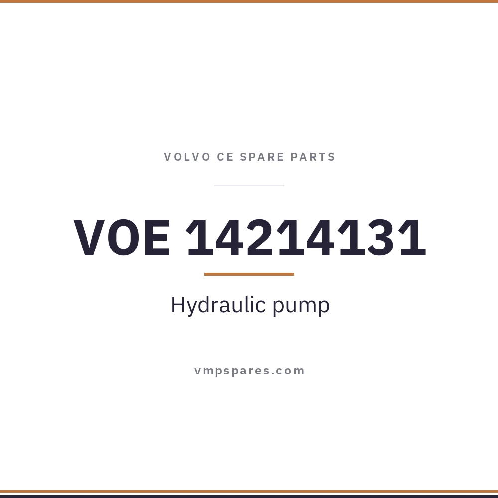 VOE 14214131 – Hydraulic pump