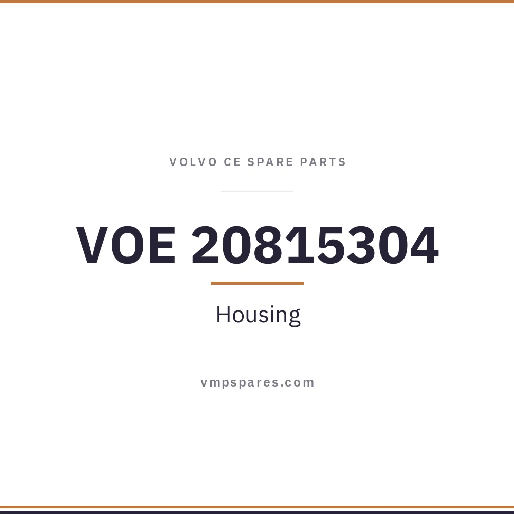 VOE 20815304 – Housing