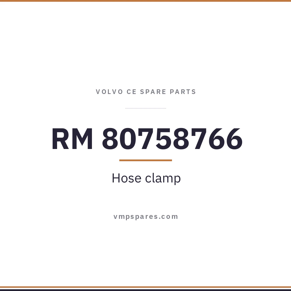 RM 80758766 – Hose clamp