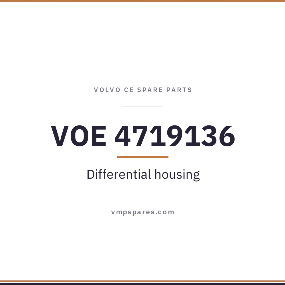 VOE 4719136 – Differential housing