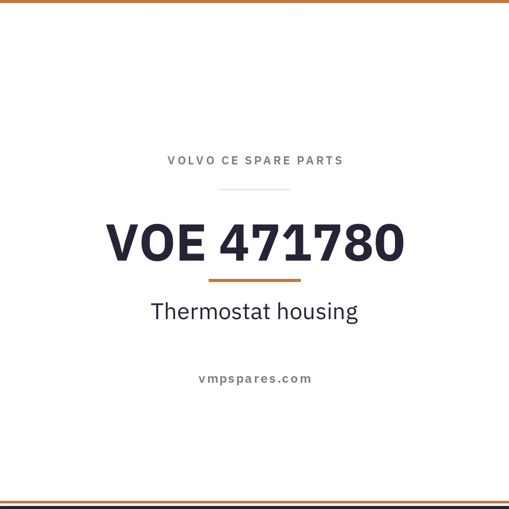 VOE 471780 – Thermostat housing