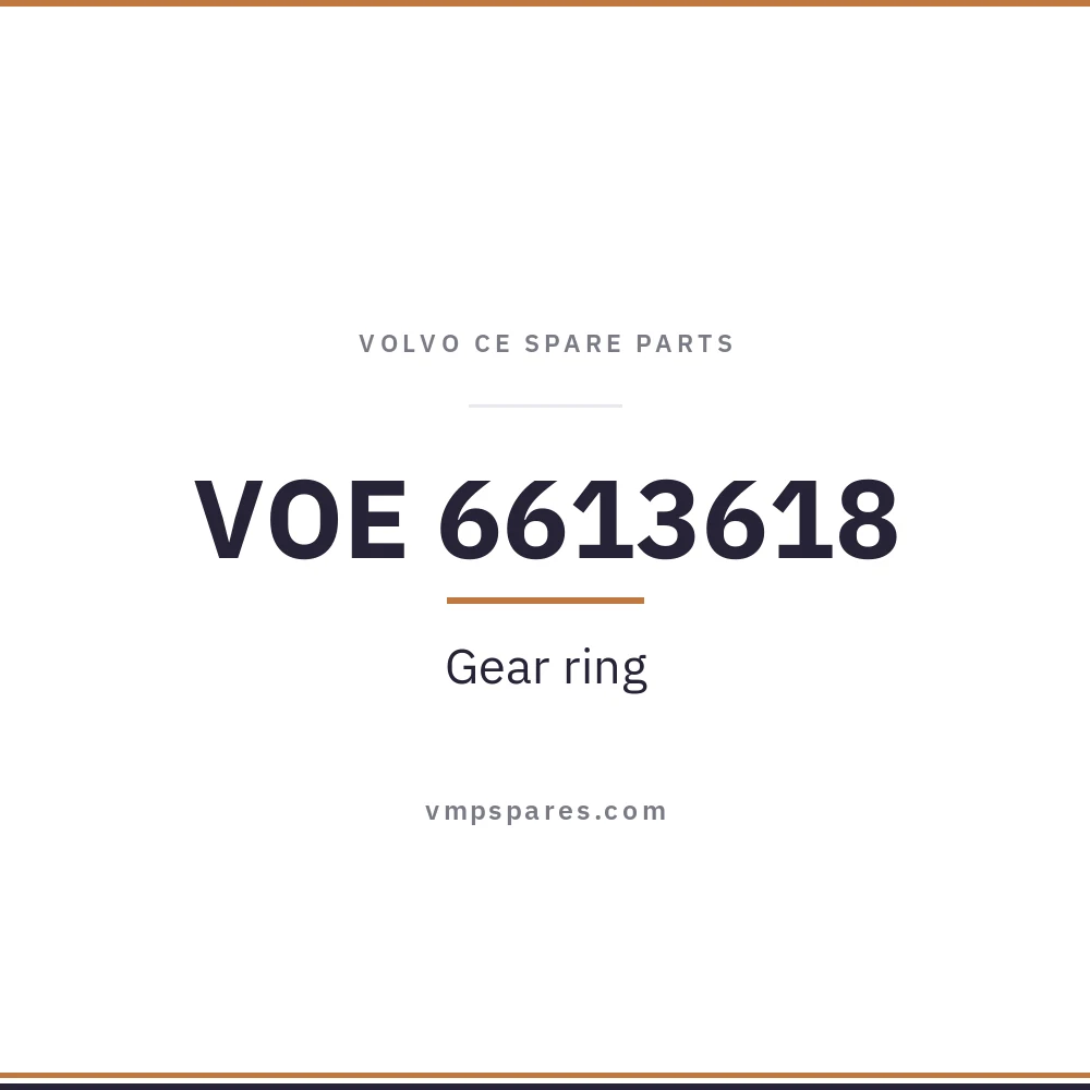 VOE 6613618 – Gear ring