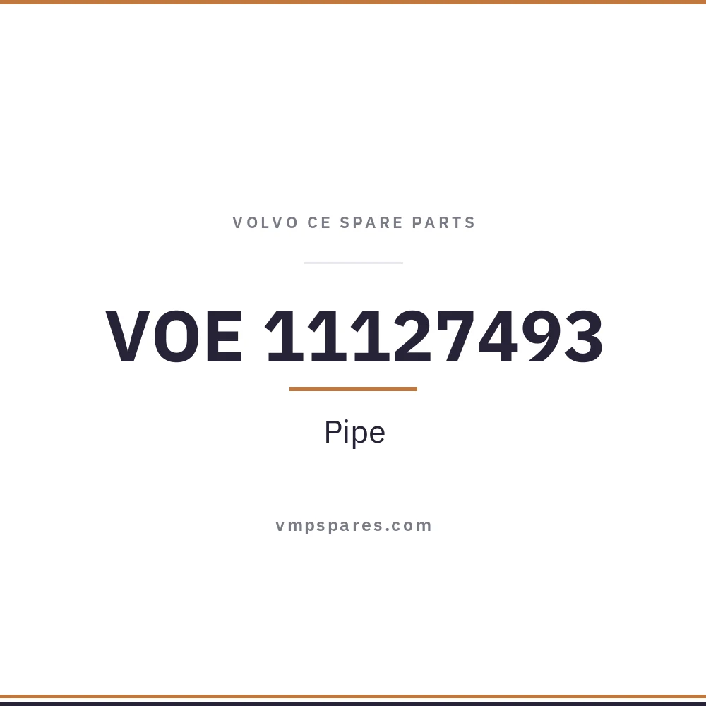 VOE 11127493 – Pipe