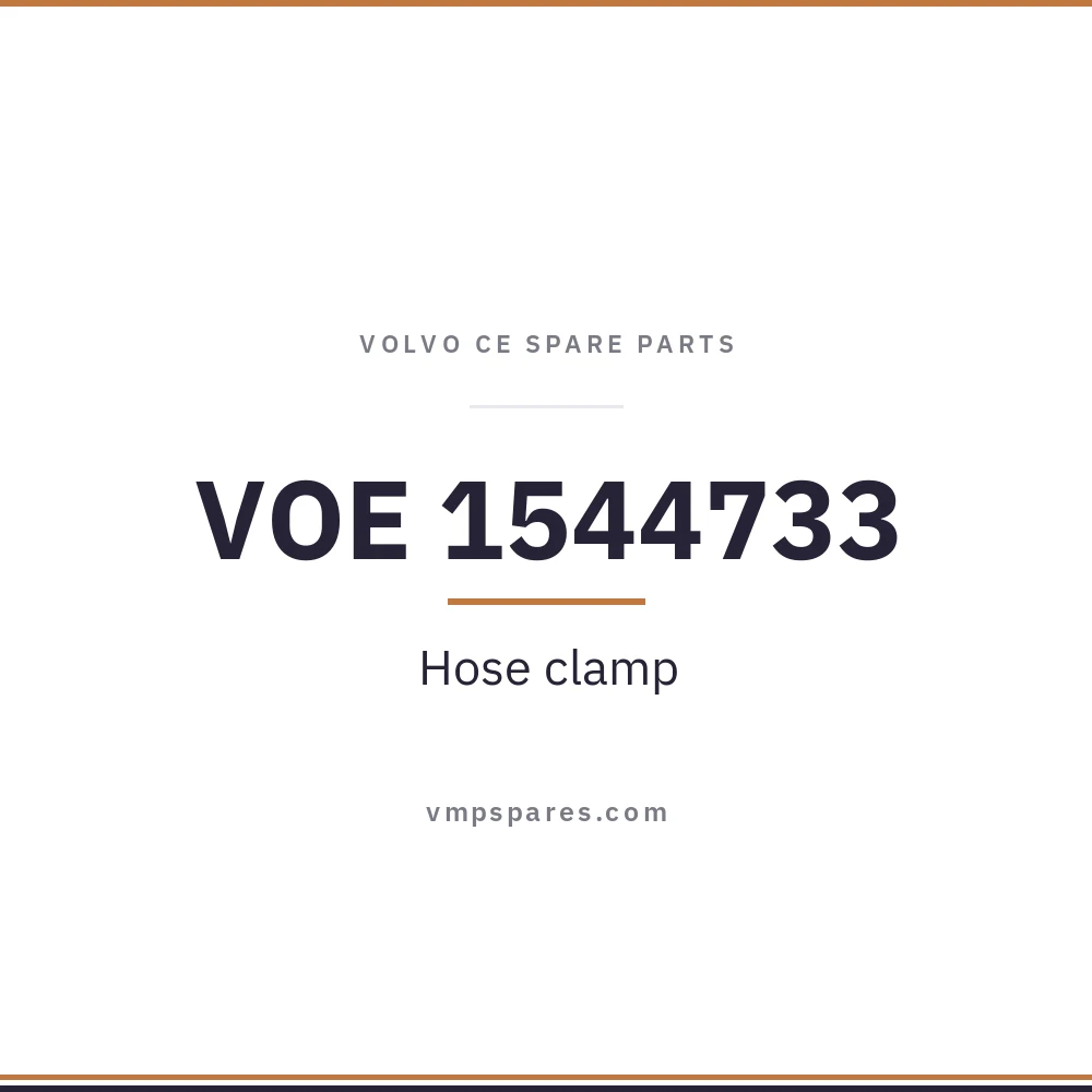 VOE 1544733 – Hose clamp