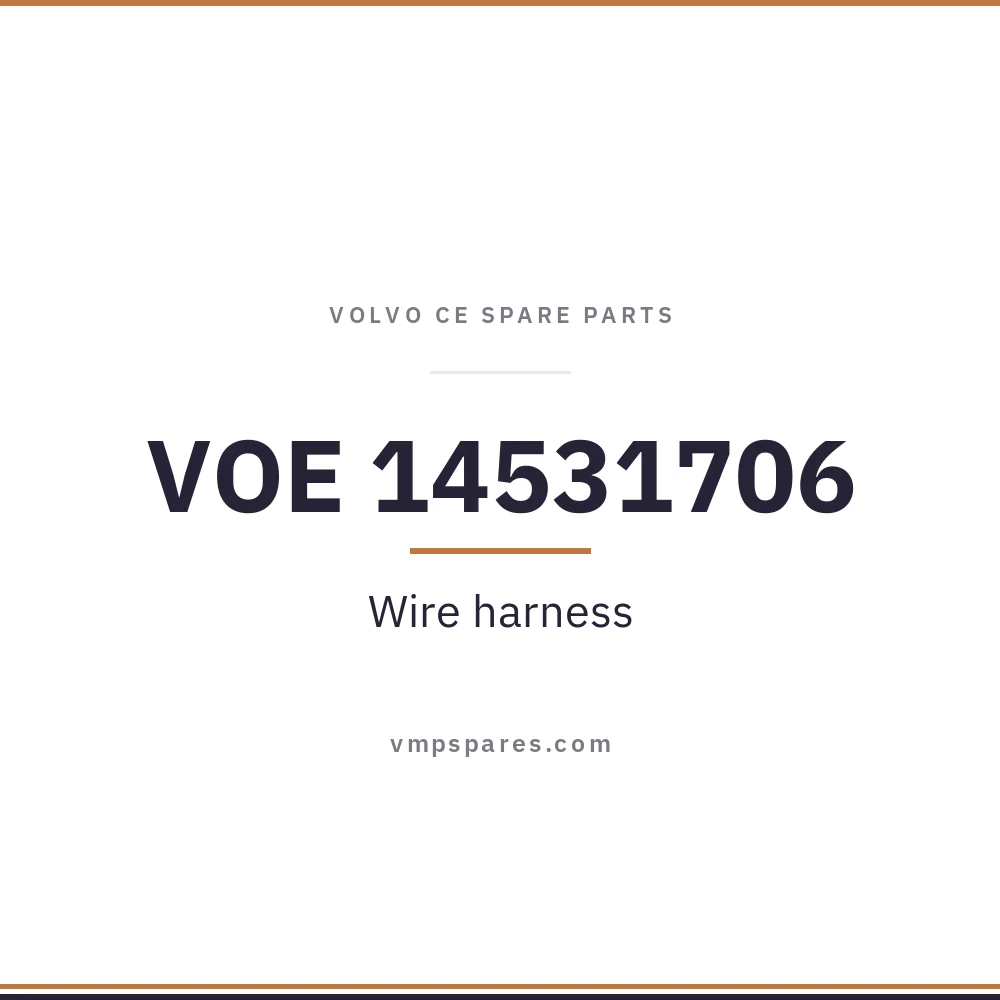 VOE 14531706 – Wire harness