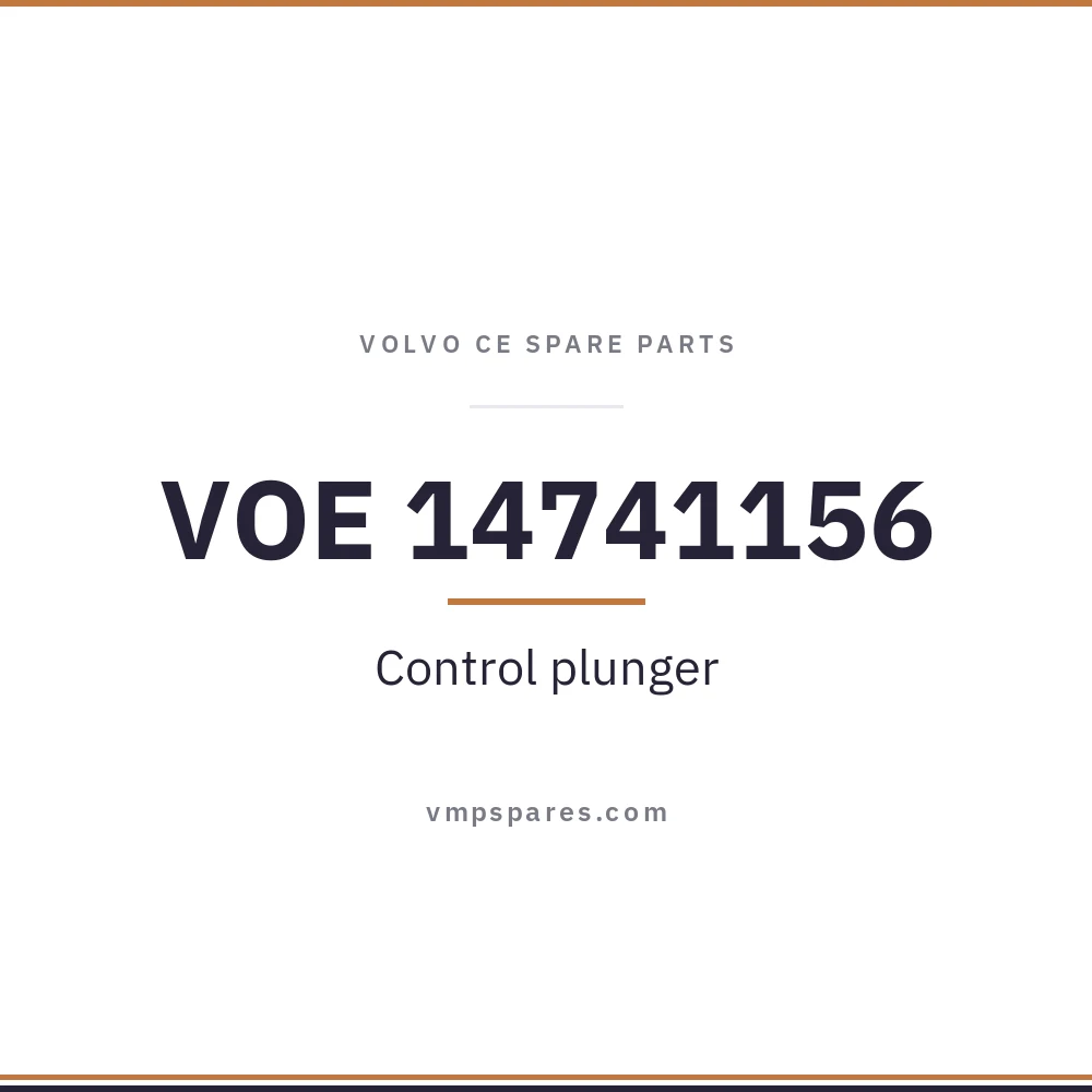 VOE 14741156 – Control plunger