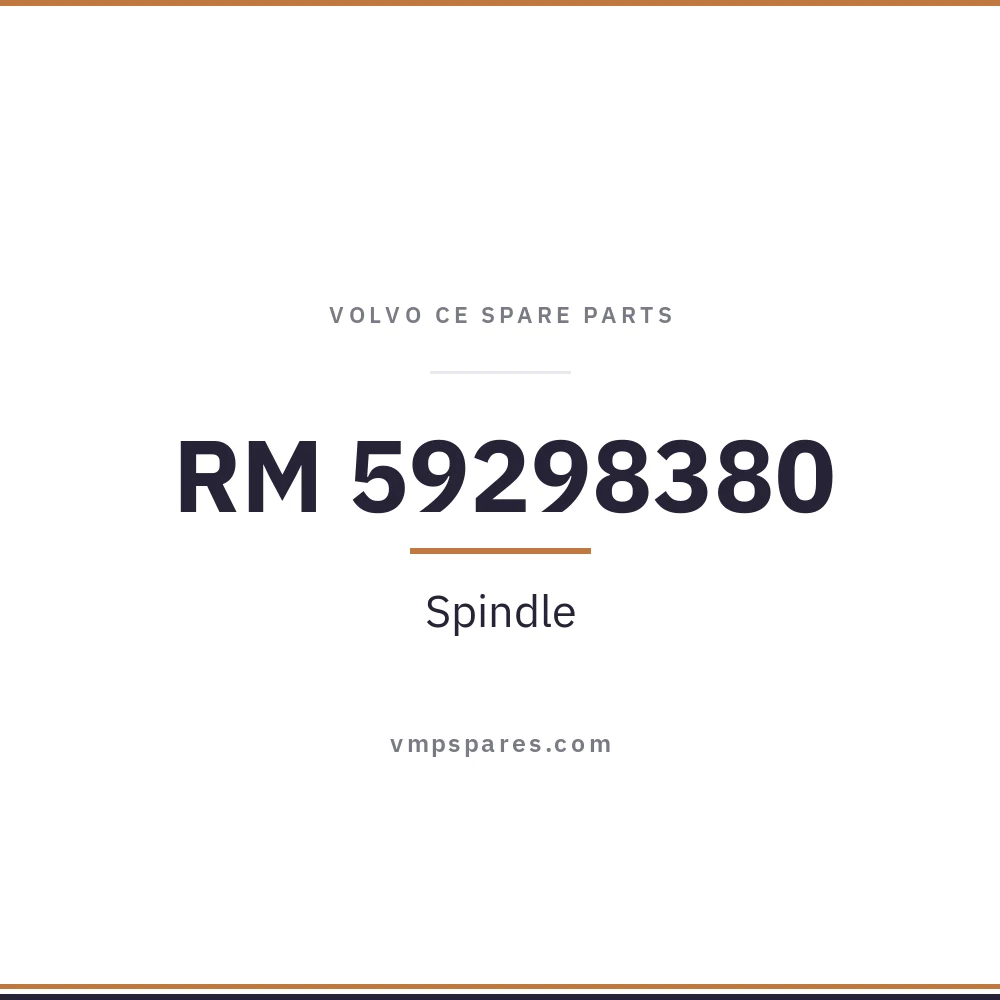 RM 59298380 – Spindle