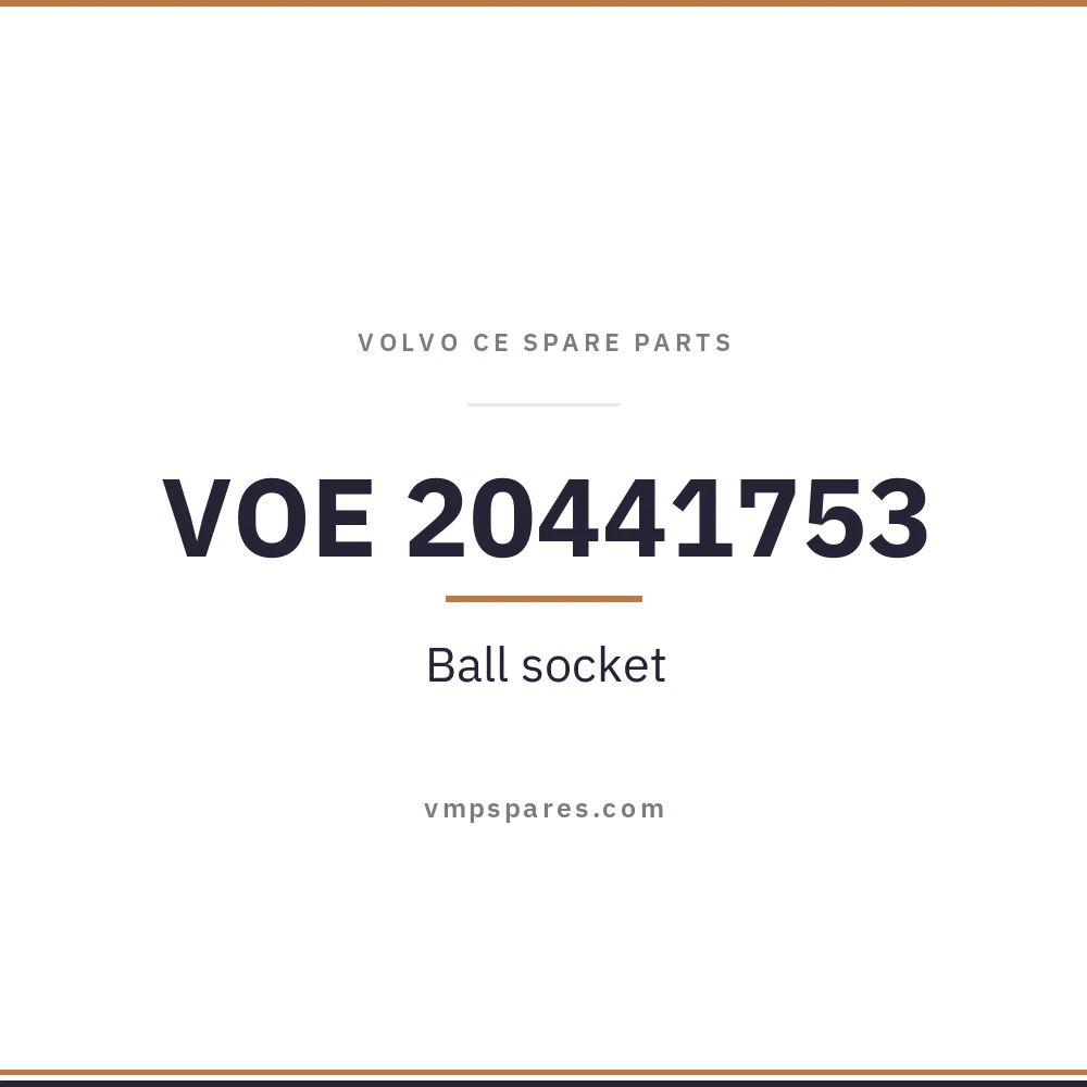 VOE 20441753 – Ball socket