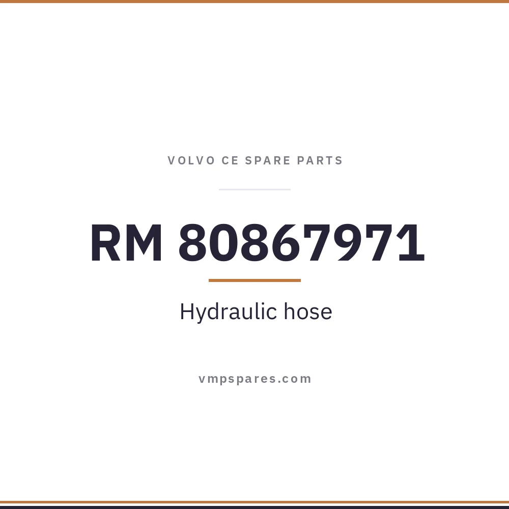 RM 80867971 – Hydraulic hose